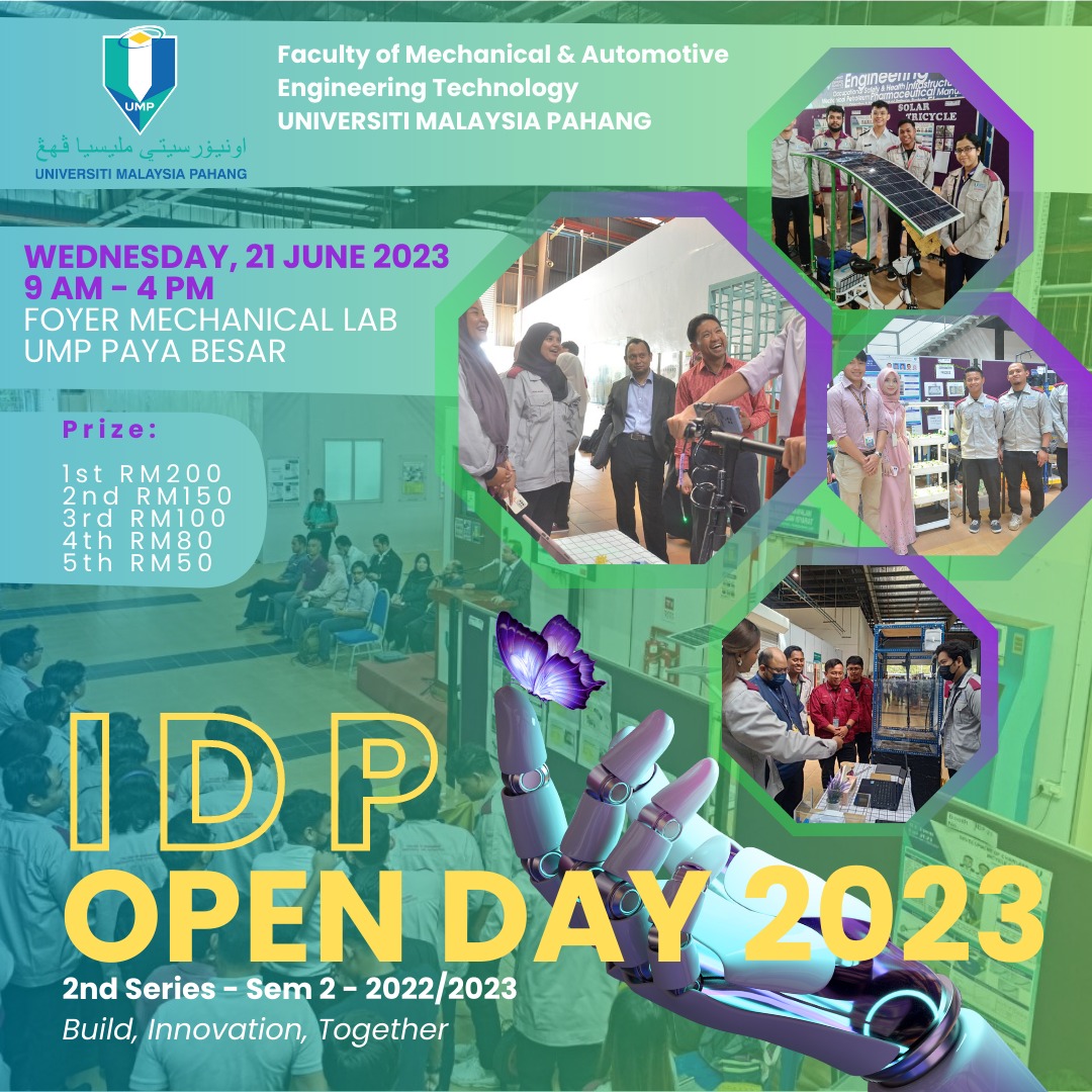 INVITATION TO IDP OPEN DAY